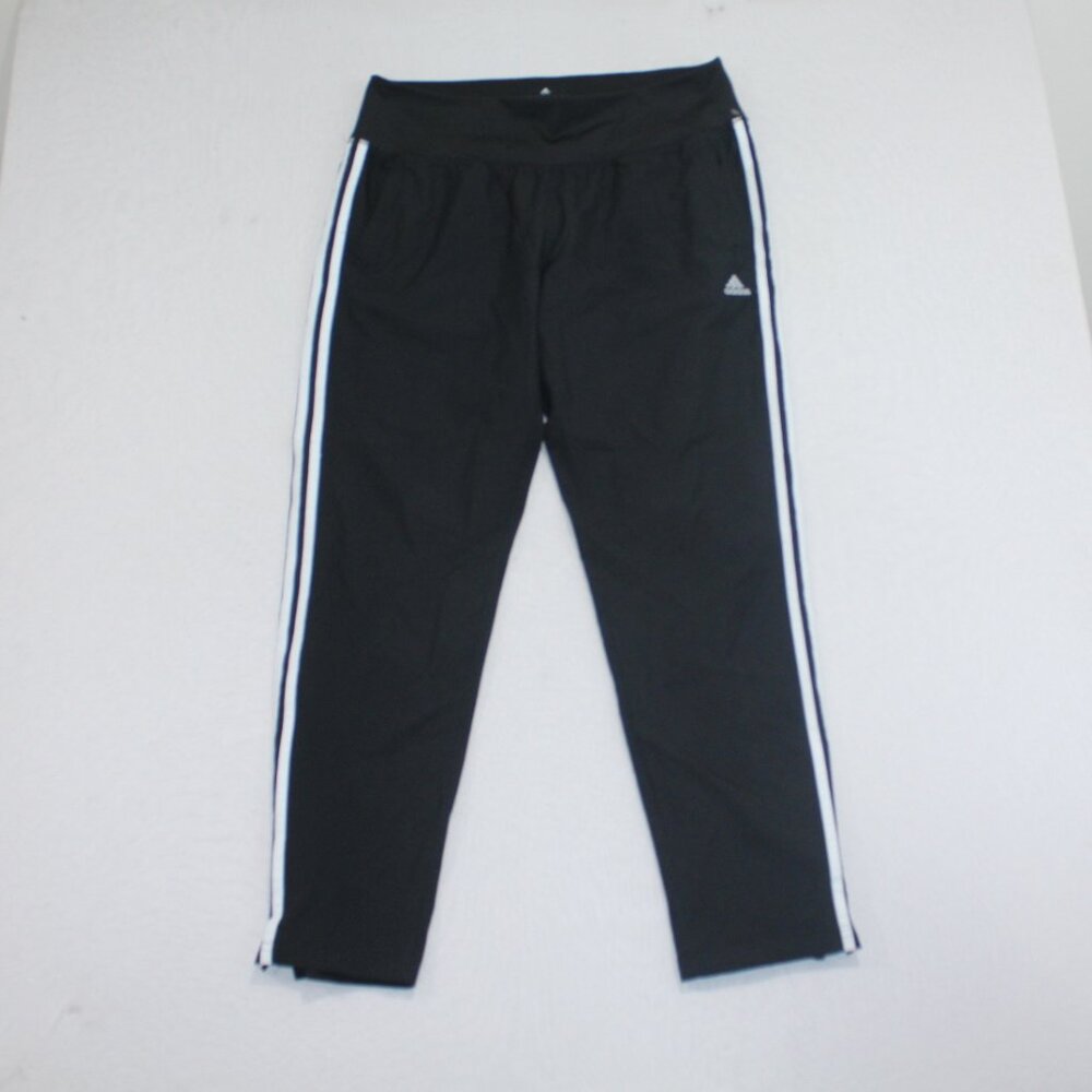 Under Armour Black Leggings with White Stripes